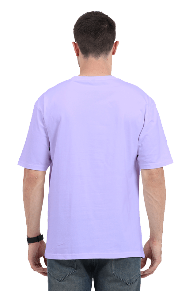 Clothikoo Classic Oversized T-Shirt (Lavender Colour, 240 GSM) - Clothikoo