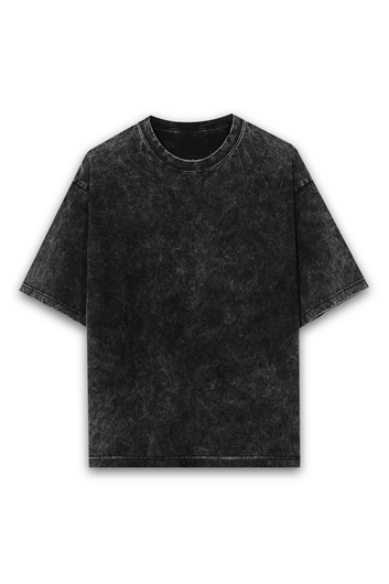 Clothikoo Oversize T-Shirt (240 GSM, Black Colour)