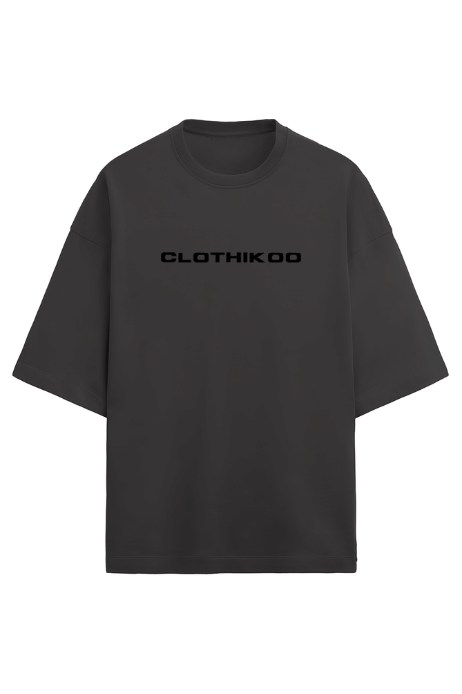 Clothikoo Premium Oversized T-Shirt (240 gsm, 100% Cotton) Power of Mind Printed Edition - Clothikoo